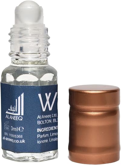 Al Aneeq Wisal Perfume Oil 3ml Roll-On Rose Geranium Bergamot Sandalwood Musk