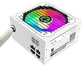 GameMax VP-Series 700W 80 Plus Bronze PSU Semi-Modular RGB Fan White VP-700-RGB view 3