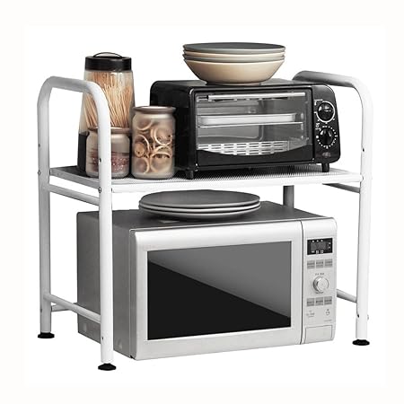 Guo Shop- Estantes de Horno de microondas Material de Metal ...
