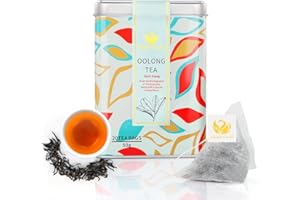 GOLD-CASI Oolong Tea Bags, Yashixiang Premium Chinese Tea Bags, Premium Organic Oolong Tea, Unsweetened Healthy Tea bag - 20 Tea bags