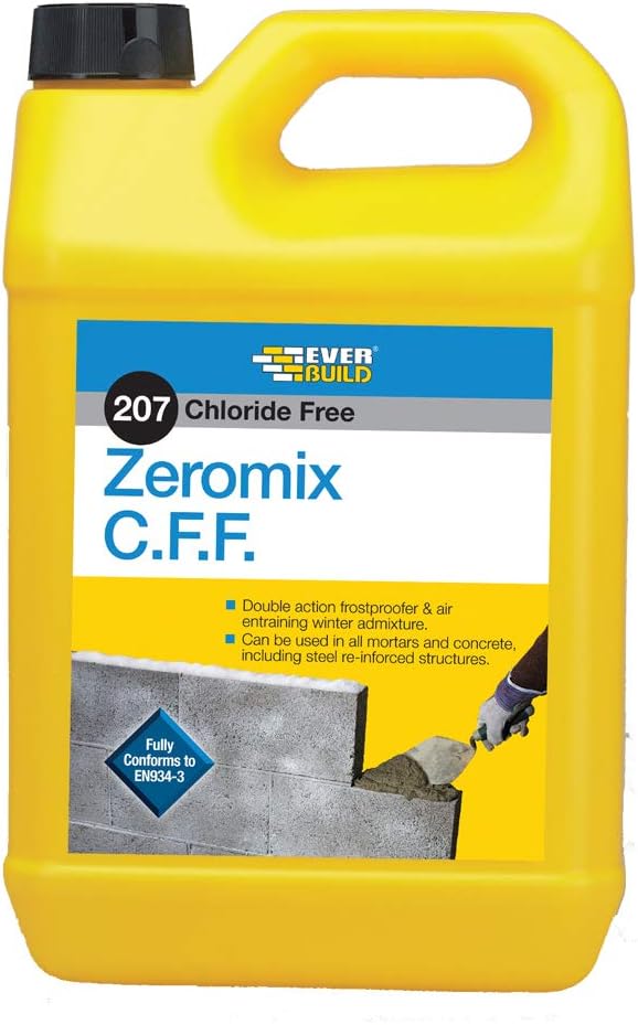 Everbuild 207 Zeromix Chloride Free Frostproofer Air Entraining Mortar