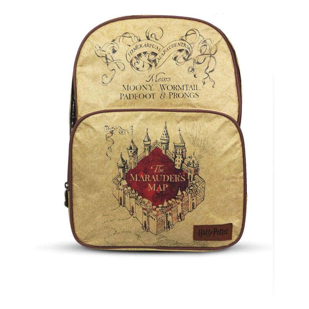 Harry Potter TYVEK Material Marauders Map Backpac, Multicoloured, one Size, 5055437926381