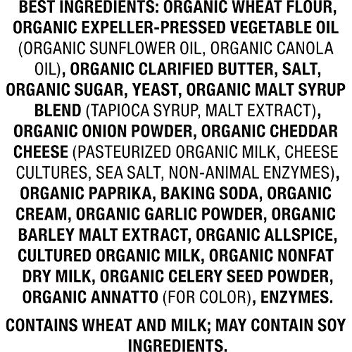 ANNIE’S ORGANIC ASSORTED CRACKERS AND PRETZELS SNACK MIX, 9 OZ