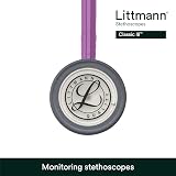 Littmann Classic III Monitoring Stethoscope Lavender Tube 27 inch 5832 view 4