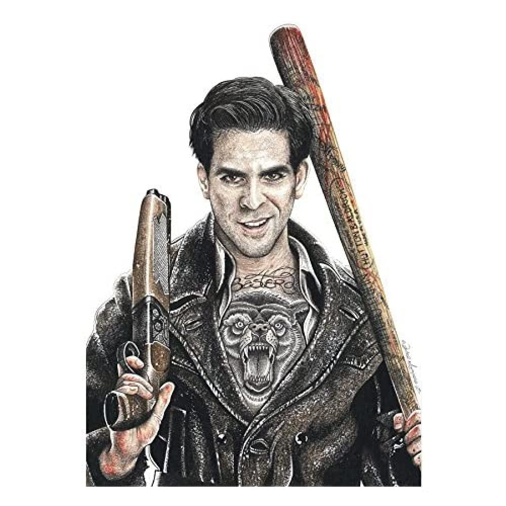 Wee Blue Coo Wayne Maguire Tattooed Bear Jew Donny Donowitz Inked Ikon Canvas Art Print