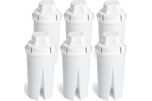 �鶹�� Basics Replacement Water Filters for Pitchers, Compatible with Brita Water Pitchers & Drinking Water Filter Systems, B