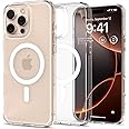 Spigen Ultra Hybrid MagFit Designed for iPhone 16 Pro Max Case [Anti-Yellowing] [Military-Grade Protection] Compatible with MagSafe - Frost Clear