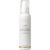 KEUNE Care Lumi Coat Luminous Shine Spray, Heat-Activated, 4.7 Fl Oz | Anti-Frizz Glossing Treatment for Dry &amp; Damaged Hair, Fiber-Sealing Formula Adds Mirror-Like Shine, Lasts 3 Washes