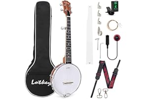LOTKEY, 5-String Banjo, 26 inch (CR2032)