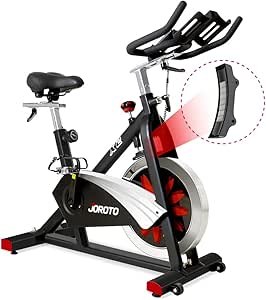 joroto belt drive indoor cycling bike with magnetic resistance exercise bikes stationary
