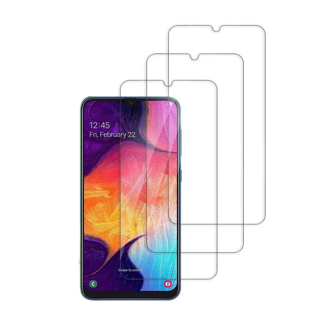 X-Dision [3 Pack Compatible with Galaxy A50 Screen Protector,2.5D Protect Film[9H Hardness,Case Friendly,Shatter-proof] Premium Accessories Tempered Glass Film