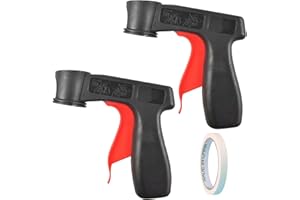 ECOMAID 2PCS Instant Spray Can Trigger Handle Easy to Grip, Universal for Spray Paint Can, Attach to Convert Spray Cans into 