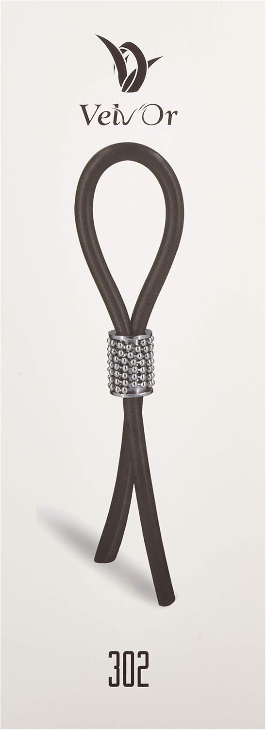 VelvOr JBoa 302 Adjustable Cock Ring, 13 cm, Black - Image 3