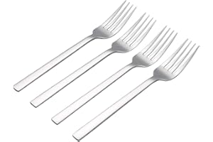 CadineUS 12-Piece Dinner Fork Stainless Steel, Silverware Fork Table Forks