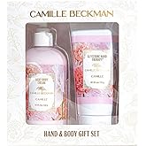 Camille Beckman Hand and Body Duet Set, Silky Body and Glycerine Hand Cream, Camille
