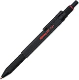 rOtring 600 3-in-1 Multicolour Pen and Mechanical Pencil Black
