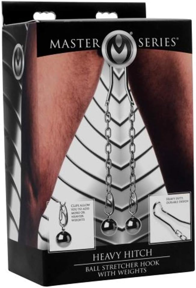Master Series Heavy Hitch Ball Stretcher Hook with Weights, Silver - Image 3