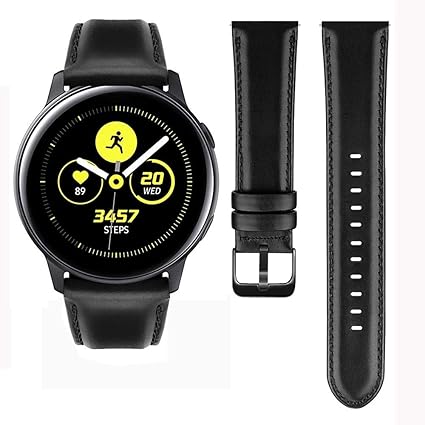 Gear S2 Classic Watch Band,MroTech Premium Leather Bands with Black Buckle Gear S2 Classic Band 20mm Watch Bands Replacement Watch Strap for Samsung ...