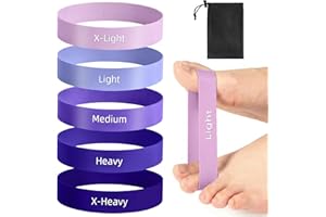 Set of Toe Stretcher Bands for Bunions Correction Big Toe Spacers Resistance Straightener Loop Bands Hallux Valgus Corrector 