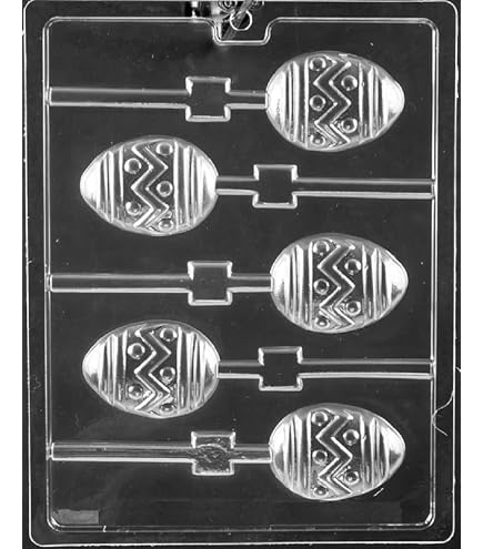 Funny Bunny Lollipop & Chocolate Candy Mold – Easter Treat Making (Candy Molds N More 859)