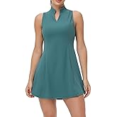 Tennis Golf Dress for Women Workout Active Athletic Dresses with Shorts 2 Piece Sets Outfits Cute Clothes Summer