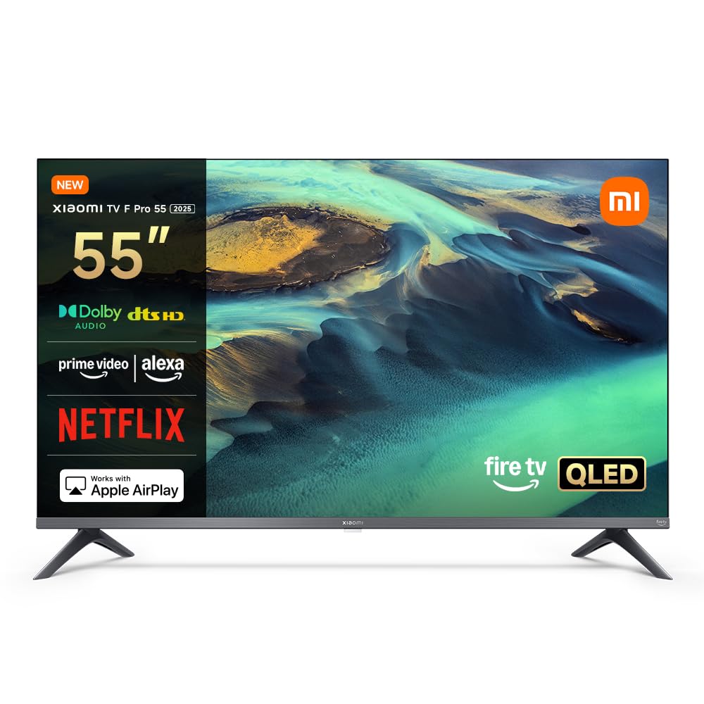 Xiaomi TV Pro 55 Zoll 2025, 4K UHD QLED Smart Fire TV HDR10+ L55MB-FPEU