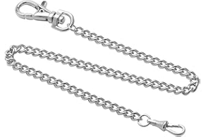 Gotham Stainless Steel 14 Inch Pocket Watch Chain # GWCSTCHAIN