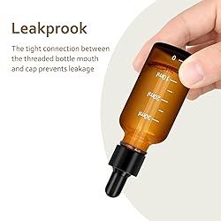 4Pcs Dropper Bottles Tincture Bottles with Dropper