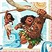 Disney Moana Birthday Party Pack For 16 Guests With Cups, Table cover, Plates, Napkins, Cutlery Leis and Tiki Pin by Another Dream