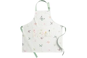 Maison d' Hermine Apron for women 100% Cotton 27.50"x31.50" 1 Piece Adjustable Neck Strap & long ties Apron Men, Chef, Weddin