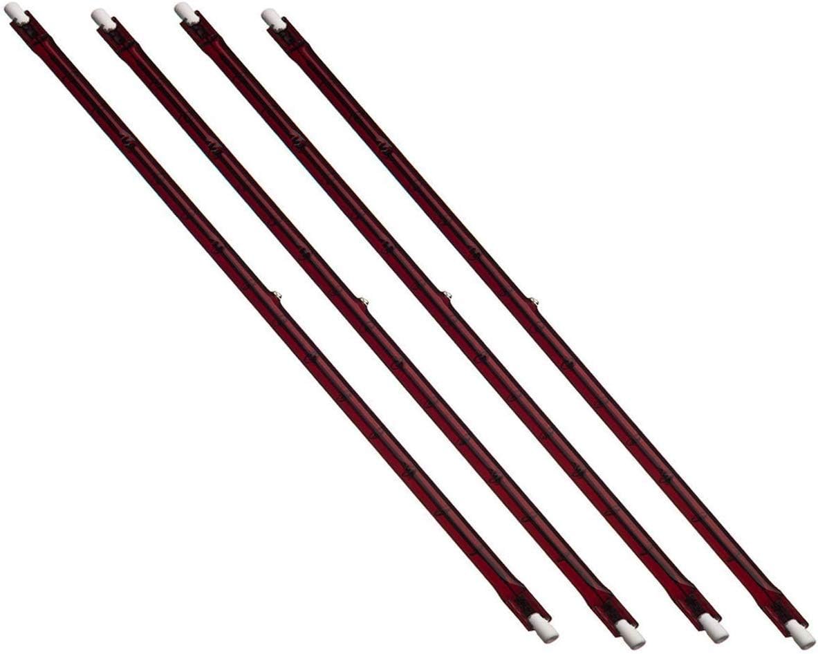 110 Volt 1.4 kW 348mm Ruby Infrared Halogen Heater Bulb R7 (Pack of