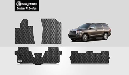 Amazon Com Toughpro Floor Mat Accessories 1st 2nd 3rd Row