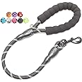 BAAPET Dog Leash - 5 FT, Reflective, Padded Handle, 1/2" Climbing Rope, For All Sizes