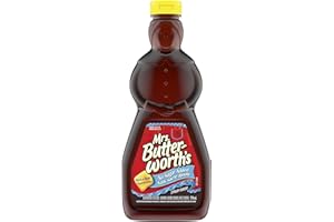 Mrs. Butterworth’s No Sugar Added Syrup - Thick-n’-Rich Breakfast Syrup, 710 mL Bottle