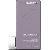 KEVIN.MURPHY HYDRATE-ME.WASH - Hydrating Shampoo for Natural & Coloured Hair - For Dull, Parched & Dry Hair - Deep Nourish Shampoos - 250 ml / 8.4 fl oz
