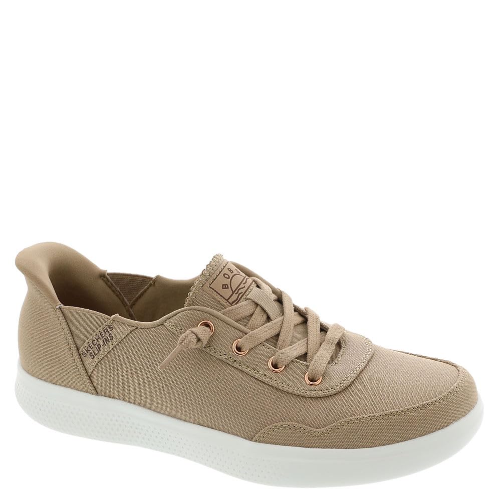 Skechers Women's Hands Free Slip-ins Skechers Bobs Skip Cute - B Cute Sweet, Tan, 5 Image