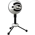 Logitech for Creators Blue Snowball USB Microphone for PC, Gaming, Podcast, Streaming, Studio, Computer Mic - Brushed Aluminu
