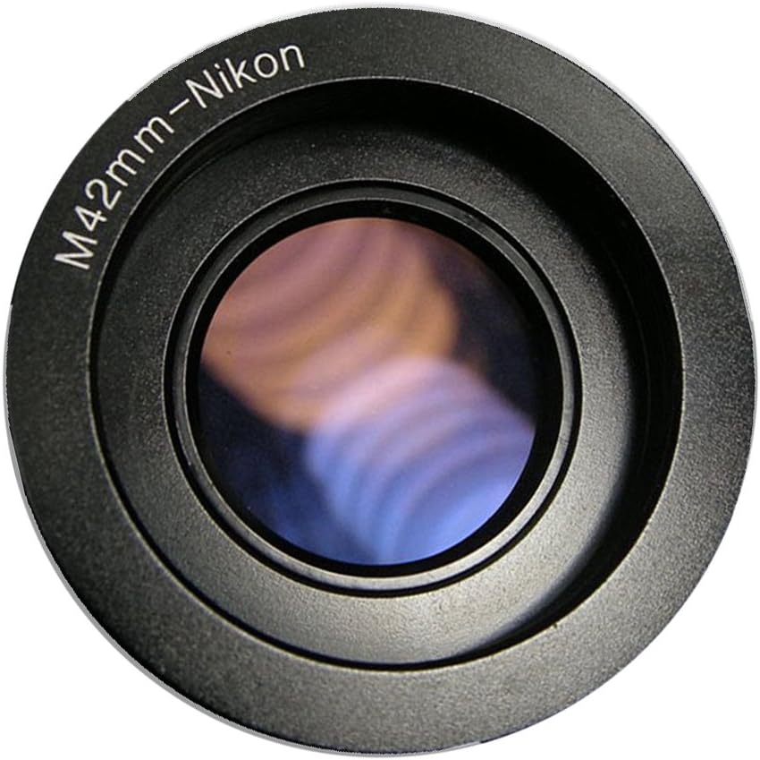 Fairview M42-Nikon F Lens Adapter Ring for M42 Lens Mamiya Pentax Lens to Nikon DLSR SLRNikon D7100 D7000 D5100 D800 D600 D90 Camera （No Infinity Focus