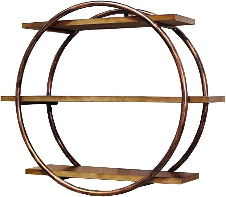 Round Floating Unit Frame As a Wall Decoration Design in