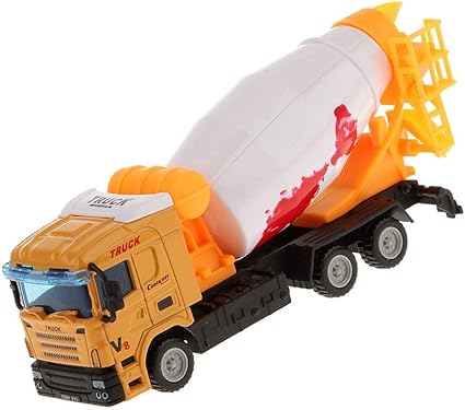 diecast cement mixer truck