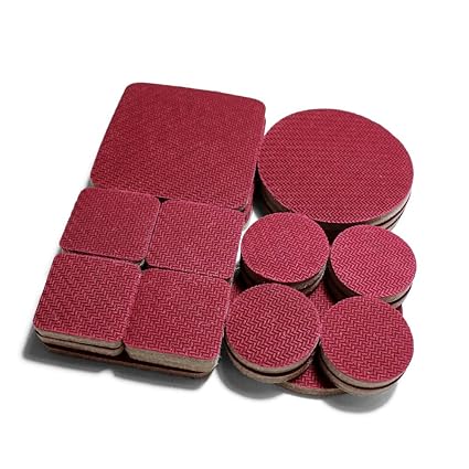 Non Slip Furniture Pads For Hardwood Floors 24 Pieces Square Round Combo Pack Protect Hardwood Floors From Scratches And Stop Furniture From