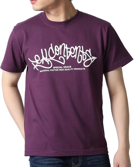Amazon リアルコンテンツ Real Contents Tシャツ メンズ おおきいサイズ 手書き風 ロゴ プリント ブランドtシャツ Rcst12 Tシャツ カットソー 通販