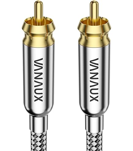 Amphenol RCA Cable 100ft WBC-PRO-Quad Subwoofer Cable | Star-Quad Design | Amphenol Gold RCA Connectors Ultra Flexible Speaker Wire