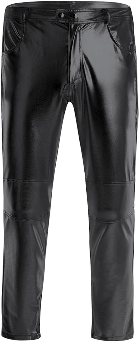 pvc pants plus size