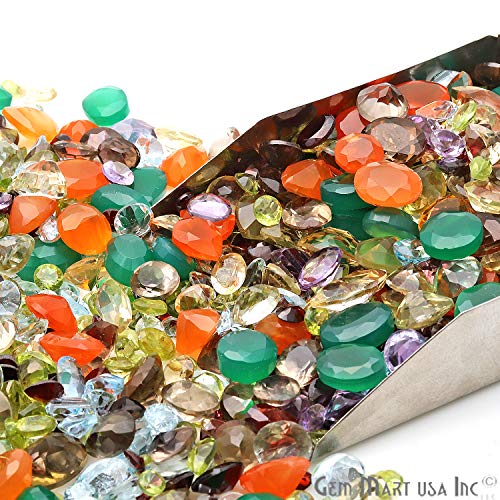 250+ Carats Loose Mixed Gems Wholesale Lot. Natural Faceted Semi Precious Gemstones. Gemmartusa Loose Gemstone - Thumbnail 6
