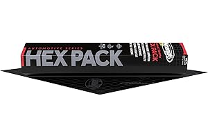 Dynamat Xtreme Sound Deadening Car Insulation Single Sheet Hex Pack – Noise Dampening Kit for Floor, Doors, Panels, Hood, Engine or Trunk – Easy Self Adhesive Install – 1 Sheet 18”x32”, 4 sq ft