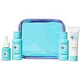 Revolution Skin, Happy Hydrate 4 Step Starter Kit, Hydrating Skincare Set with Cleansing Milk, Essence, Serum & Moisturizer, Vegan & Cruelty-Free, 4 Mini Products