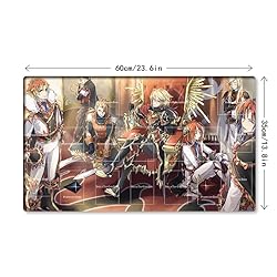 New Mlikemat Playmat Flame Noble Knight TCG CCG OCG