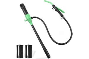 MGYOO Portable Fuel Transfer Pump Battery Operated Gas Can Pump 2.2 GPM Gasoline Transfer Pump Multi-Purpose Electric Fluid S