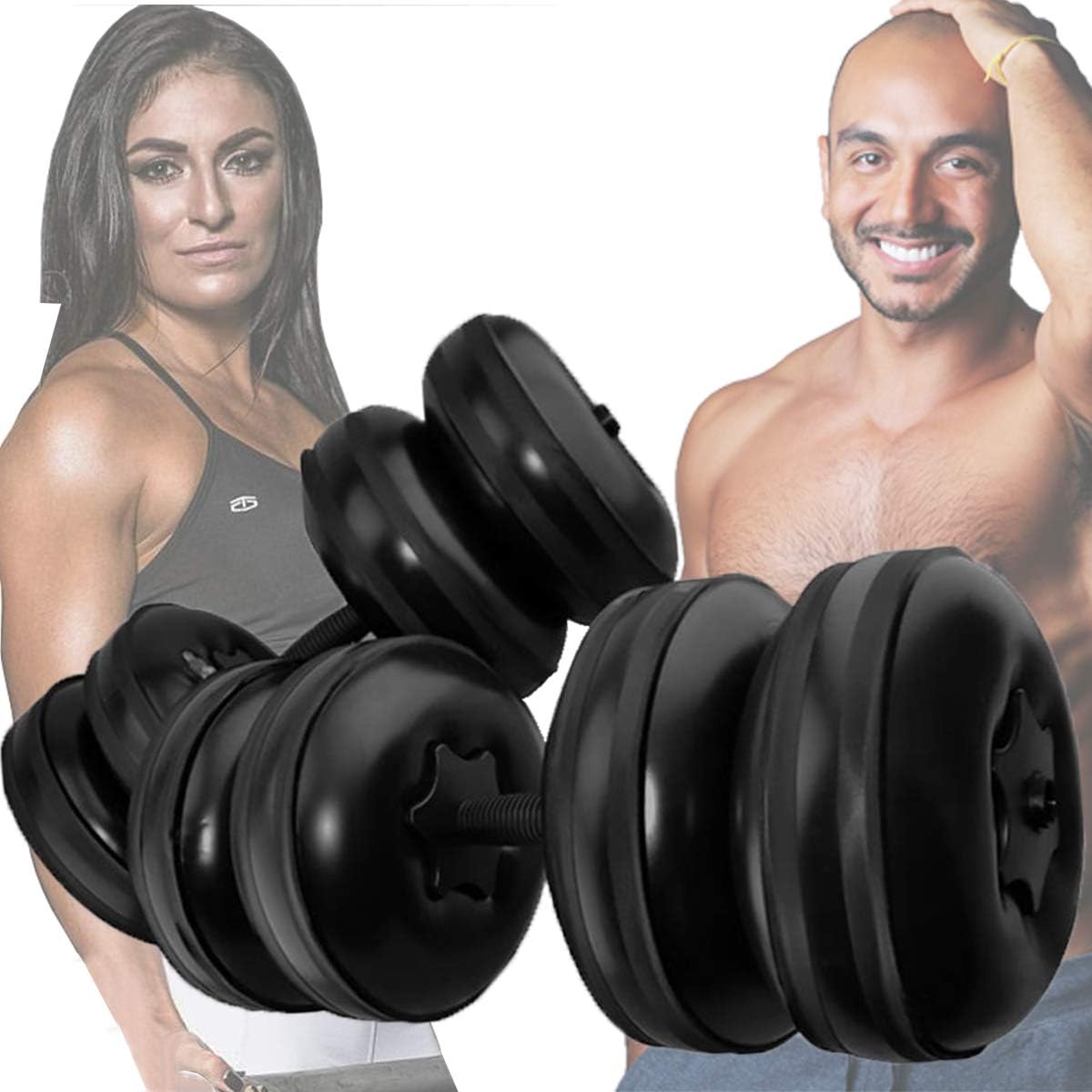 Strength Training Equipment 1620KG Water Filled Travel Dumbbells